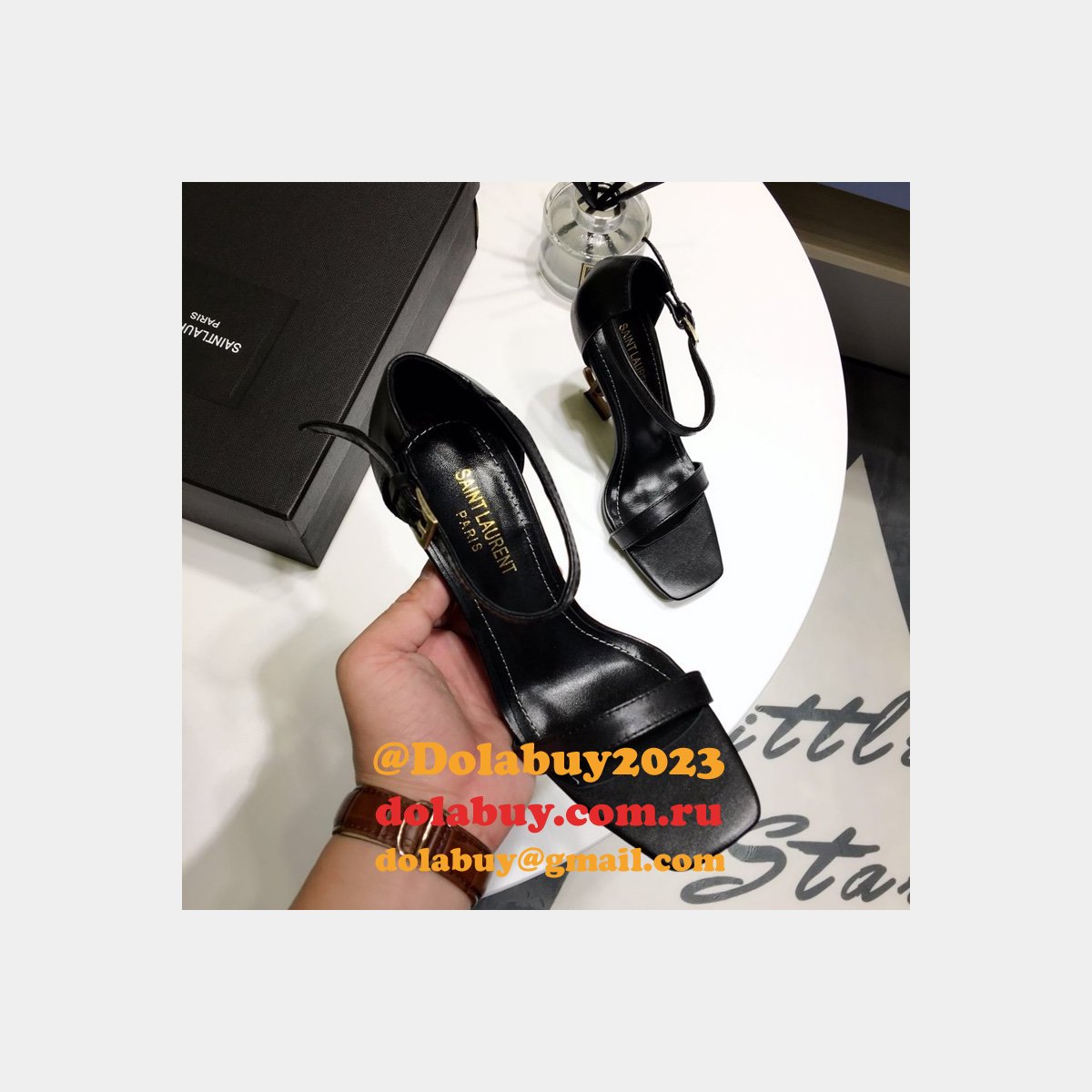 Saint Laurent High Heel Sandals 010