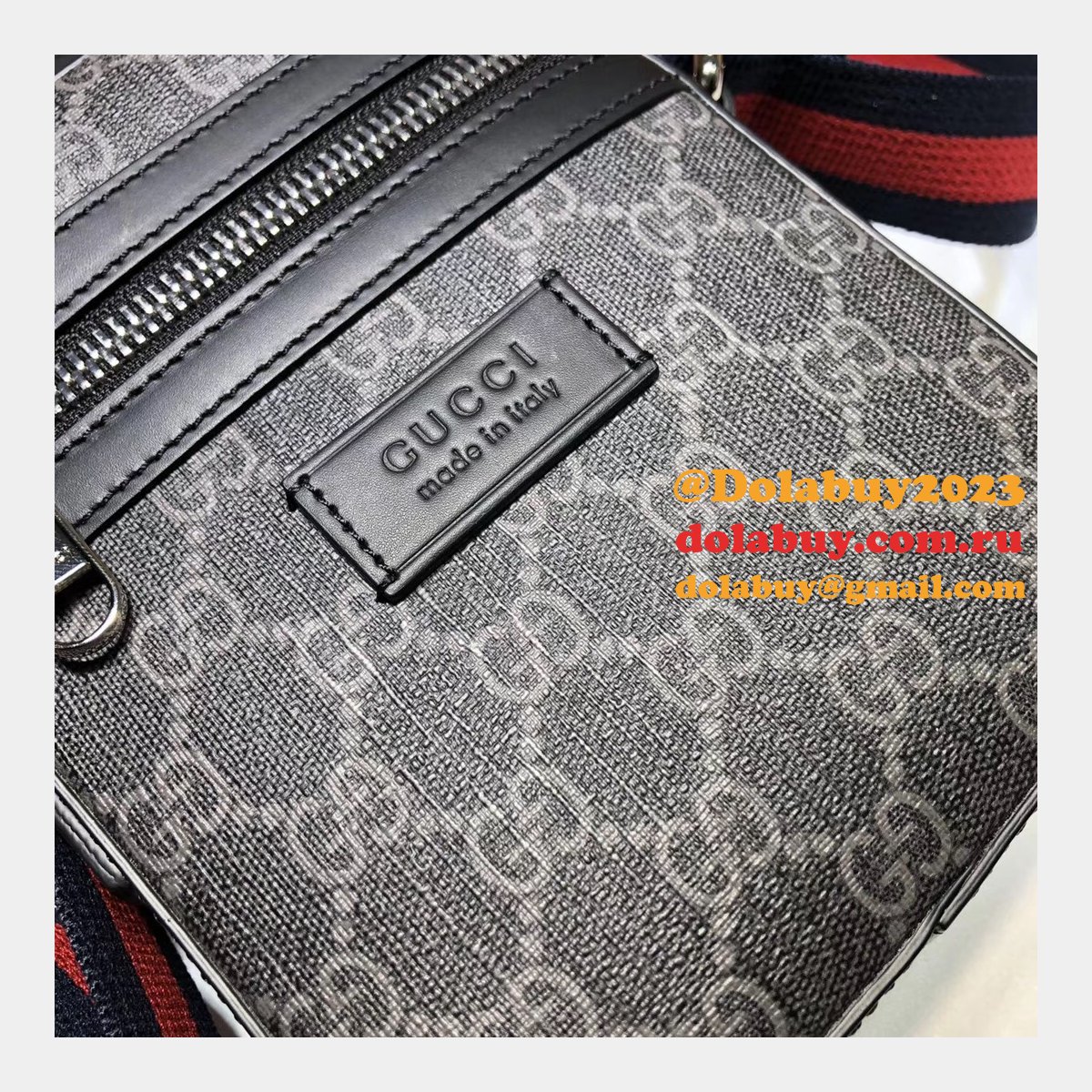 Gucci Top Quality GG Messenger Men Replica 598103 Bag