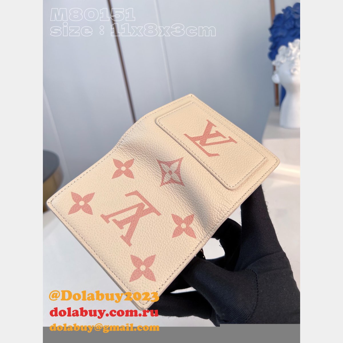 Cléa Wallet Monogram Empreinte M80151 Replicas Shop Louis Vuitton Bag