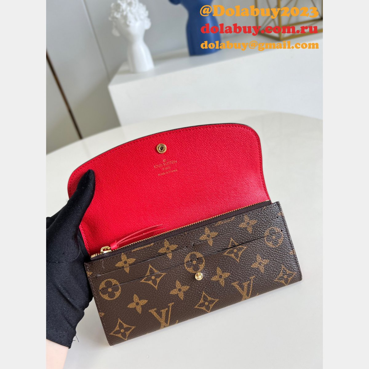 Top Quality Louis Vuitton Knockoff Monogram N61289 Wallets