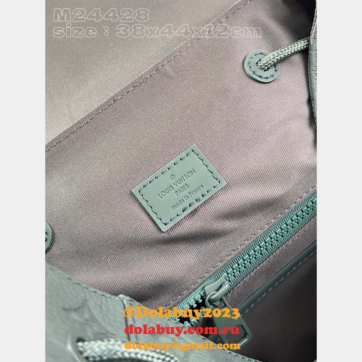 Christopher Green Taurillon MM24428 Men Replicas Louis Vuitton Bag