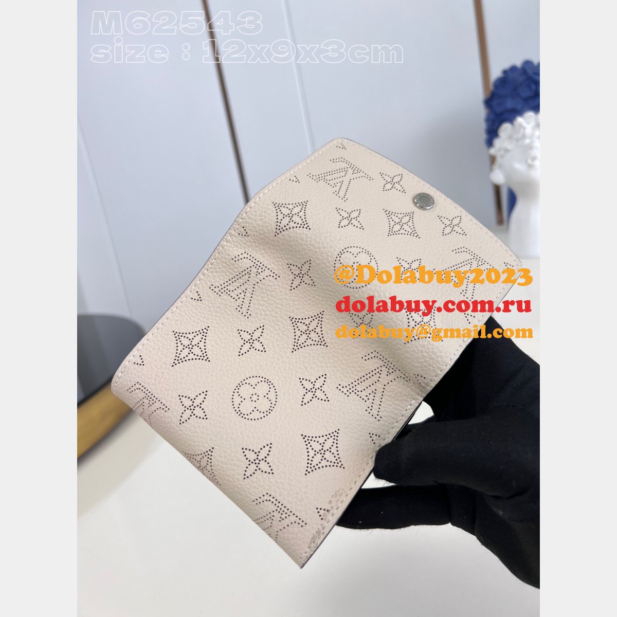 Iris Compact Wallet Mahina M62542/M62543 Louis Vuitton Replica Bag