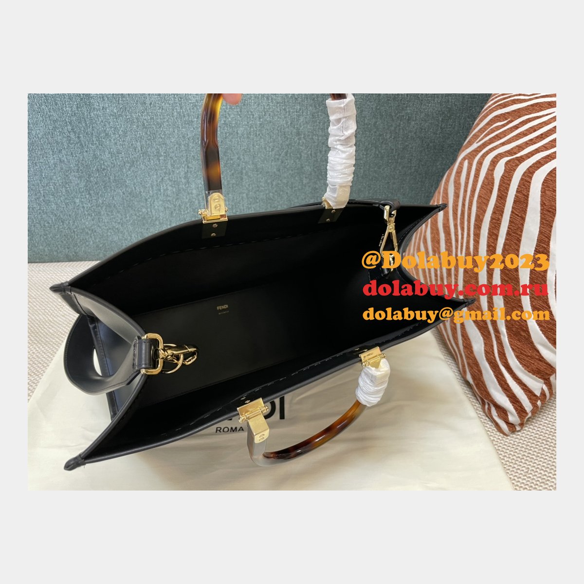 Best Knockoff FENDI TOTE Sunshine SMALL HANDBAG