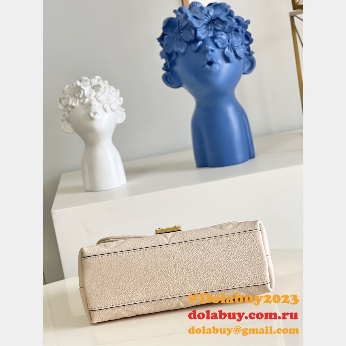 Louis Vuitton Knockoff Madeleine M46008/M45978 Bicolor Monogram Empreinte Leather Bag