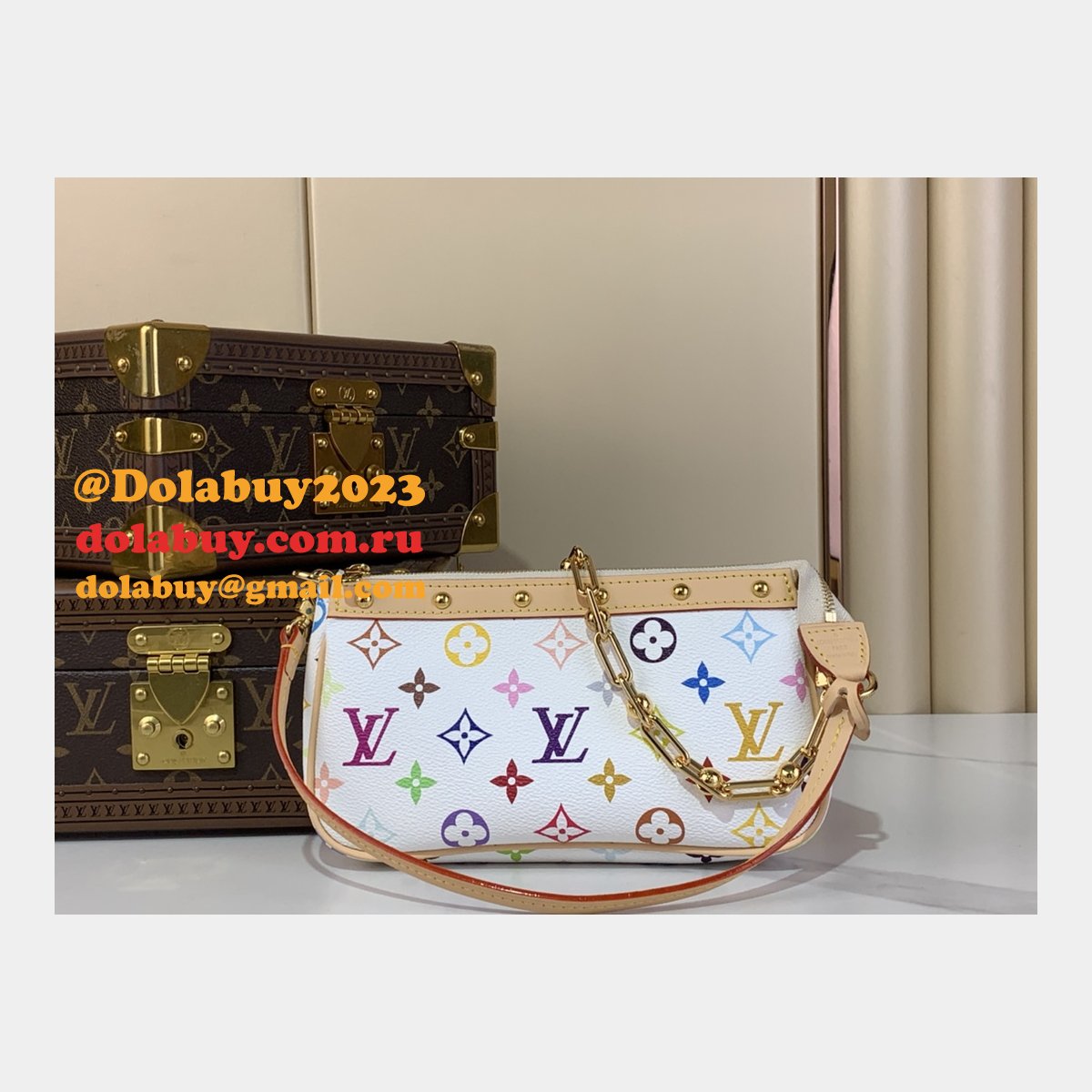 Louis Vuitton Replica LV x TM Pochette Accessoires M13663/M13404 Bag