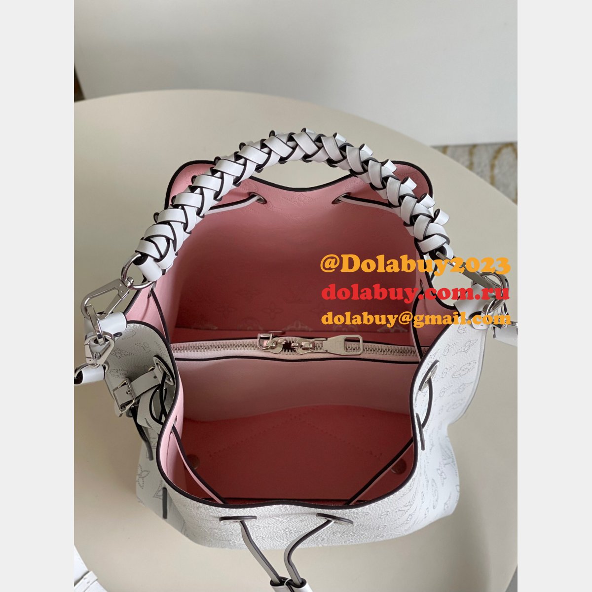 High Quality LV Designer Replica M58483 Wholesale Muria Mahina Leather Bag