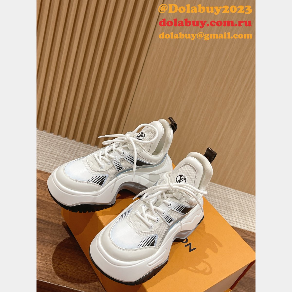 The Replicas Best Quality Louis Vuitton Cruise23 Archlight2.0 Shoes