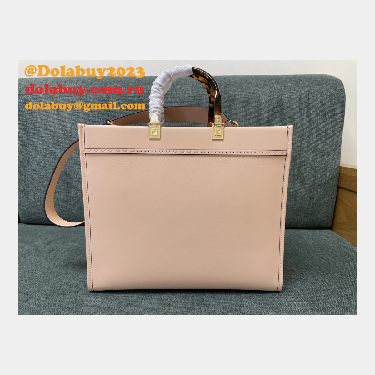 Best Knockoff FENDI TOTE Sunshine SMALL HANDBAG