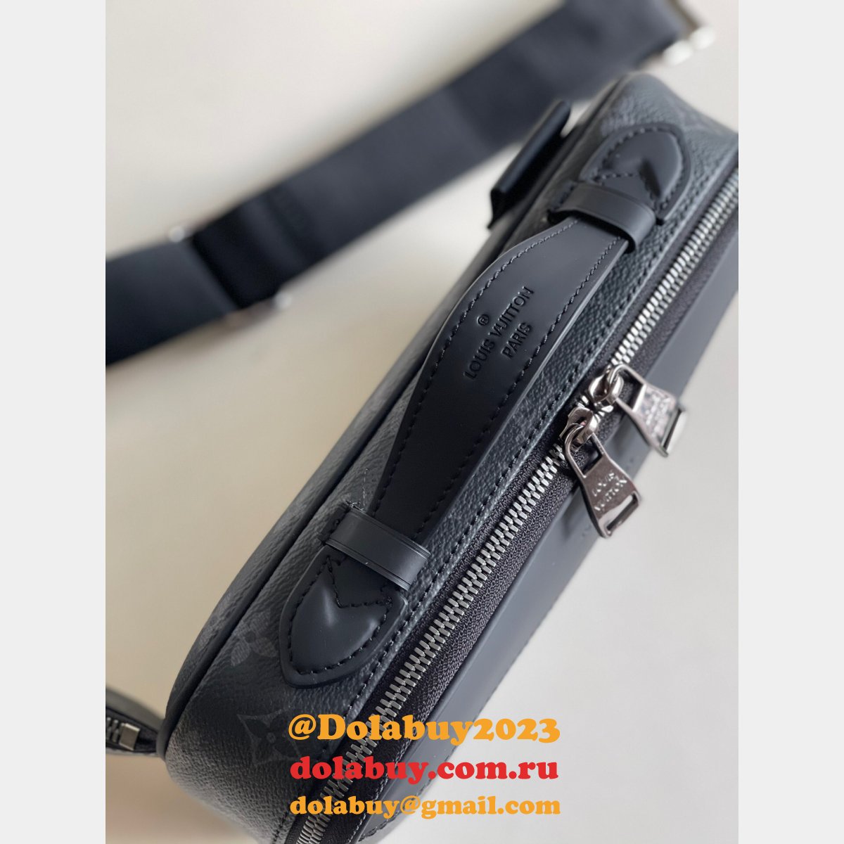 Louis Vuitton 7 Star Bumbag Monogram Eclipse Canvas M42906 Black Bags