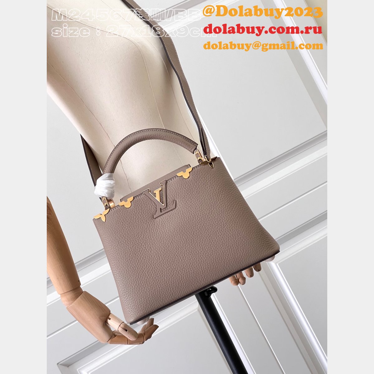 Top AAA+ Capucines Mini M24567 Fake Luxury Louis Vuitton Handbags