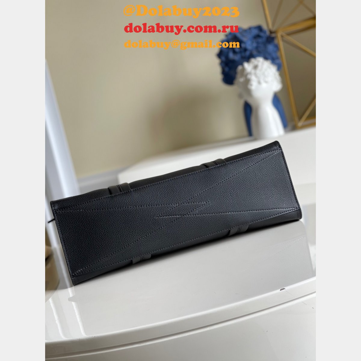 China Replcia Louis Vuitton Tote H26 M57308 Black Bags