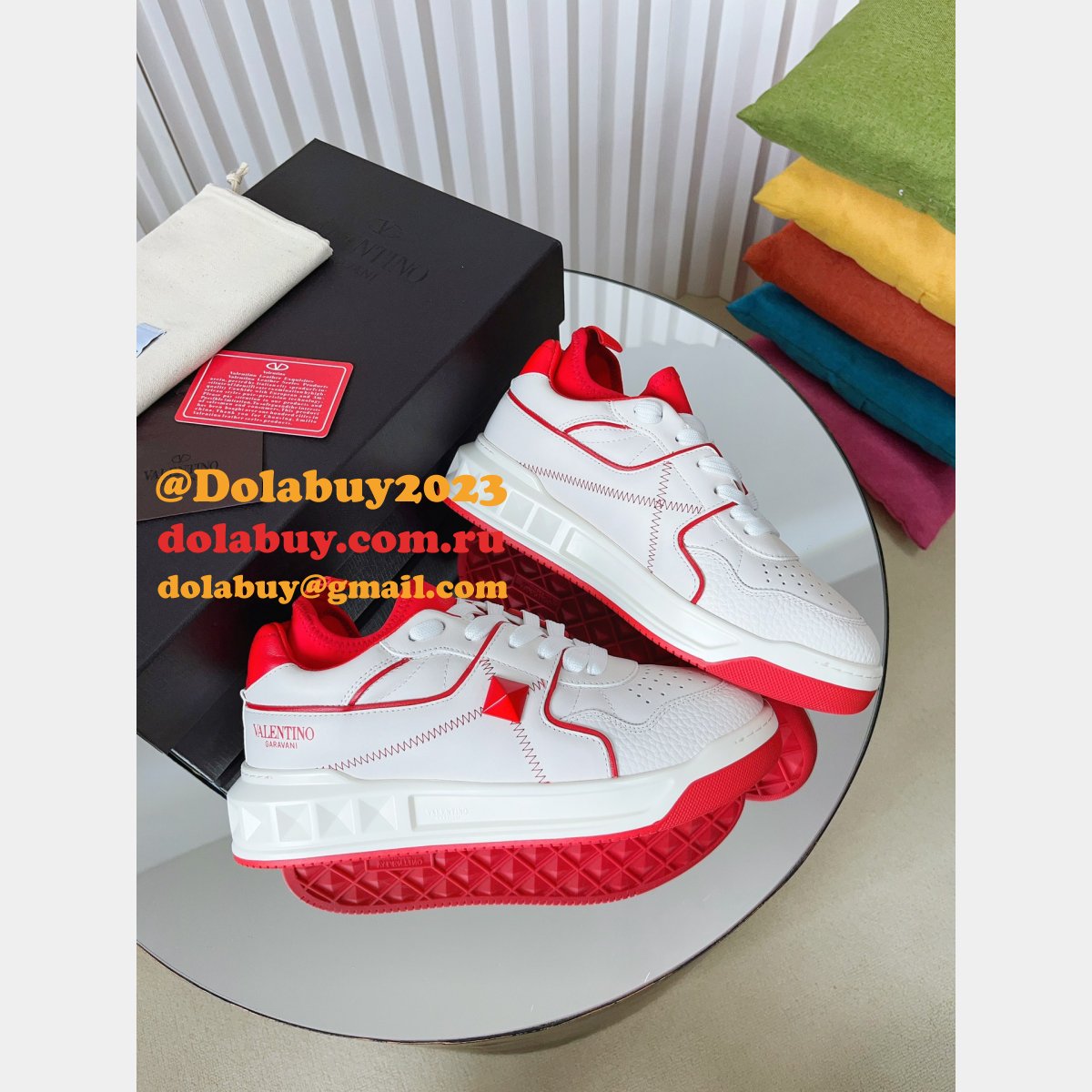 Replica Valentino Socks Shoes Cheap 1:1 Sale