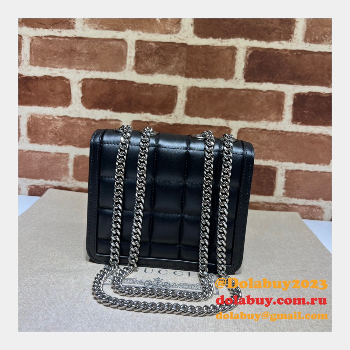 G*u*i deco perfect shoulder 741457 luxury fake bag