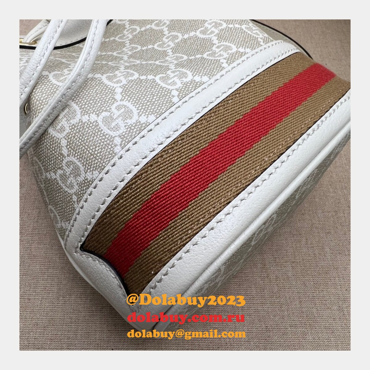 top dolabuy best fake G*u*i 550620 ophidia mini gg bucket bag