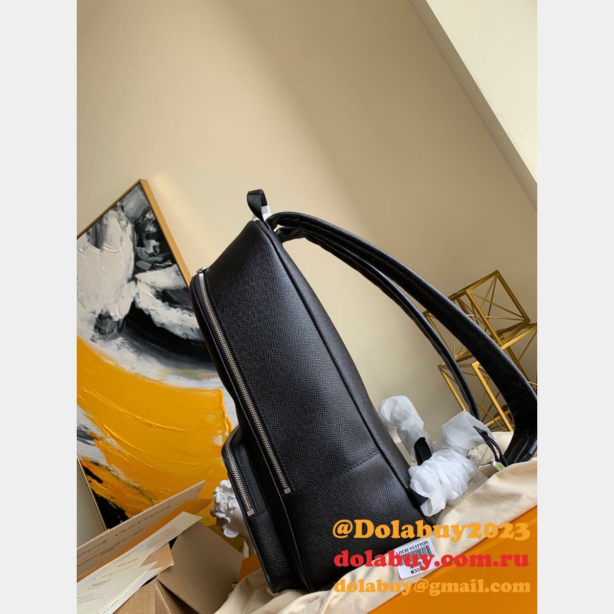 Best Louis Vuitton Knockoff Alex Backpack Taiga M30258 Bag