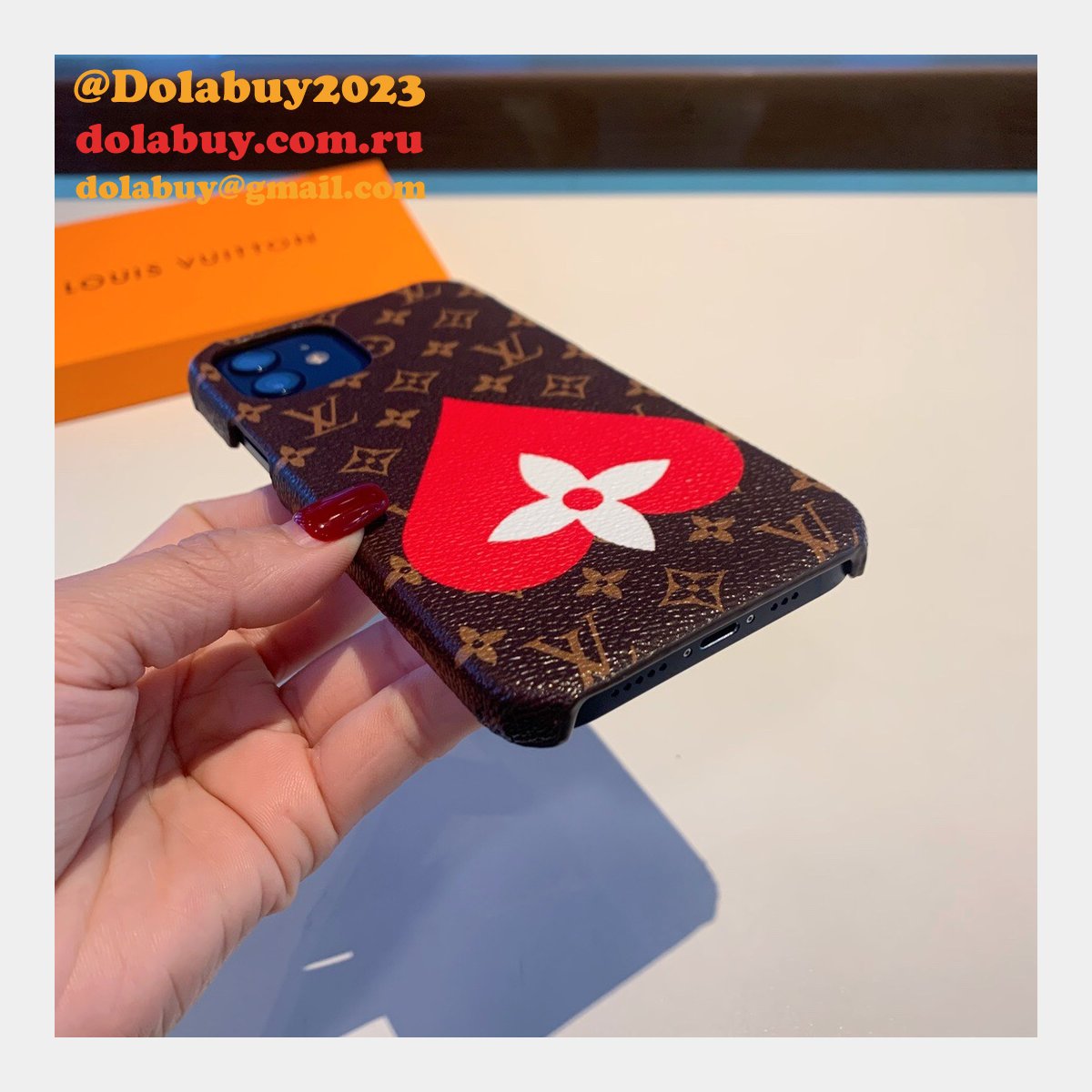 Custom Fake Louis Vuitton IPhone Cases