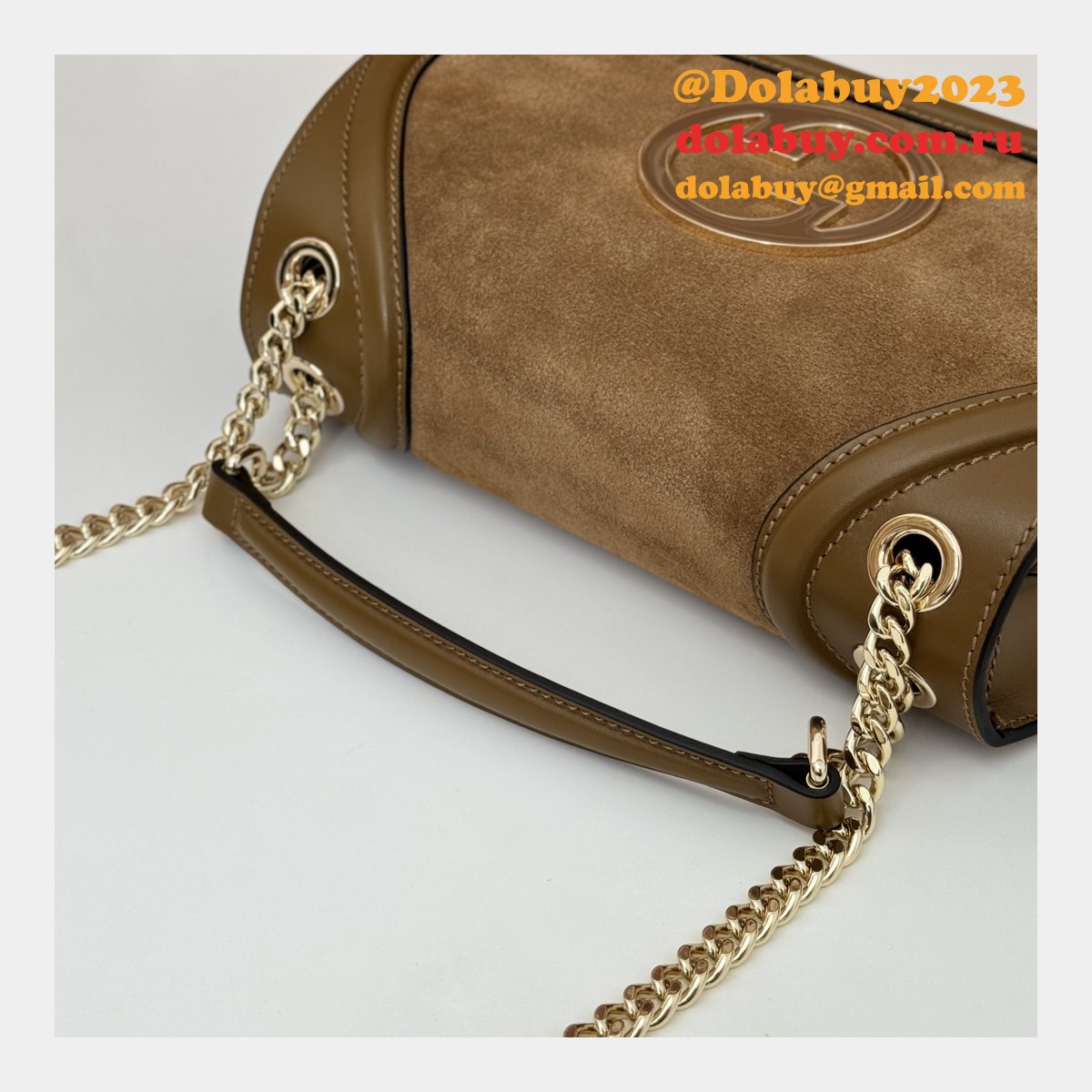 Gucci Replicas 815715 Blondie Chain Shoulder 1:1 Mirror Bag