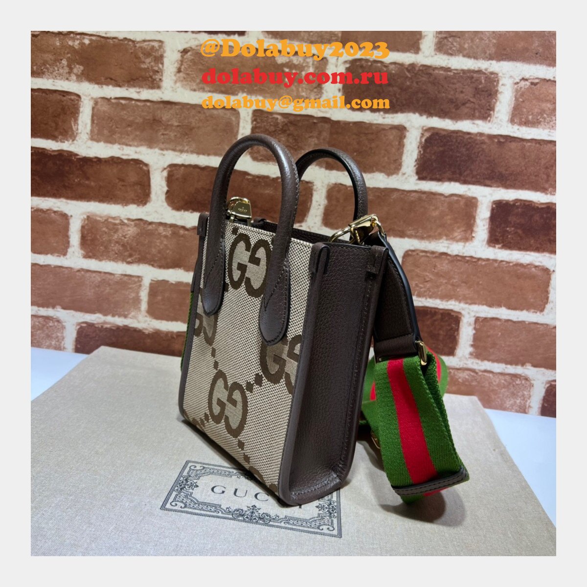 G*u*i dolabuy buy best 699406 replica jumbo gg mini tote bag