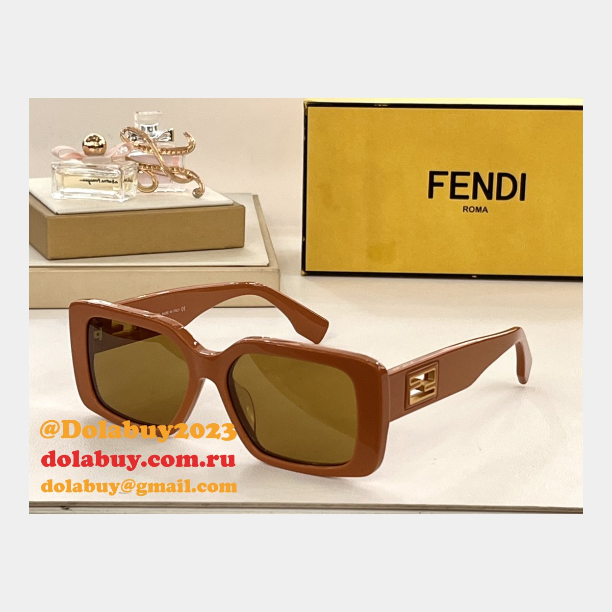 Fendi Inspired Original FD50072l /40128I High Quality Replica Sunglasses