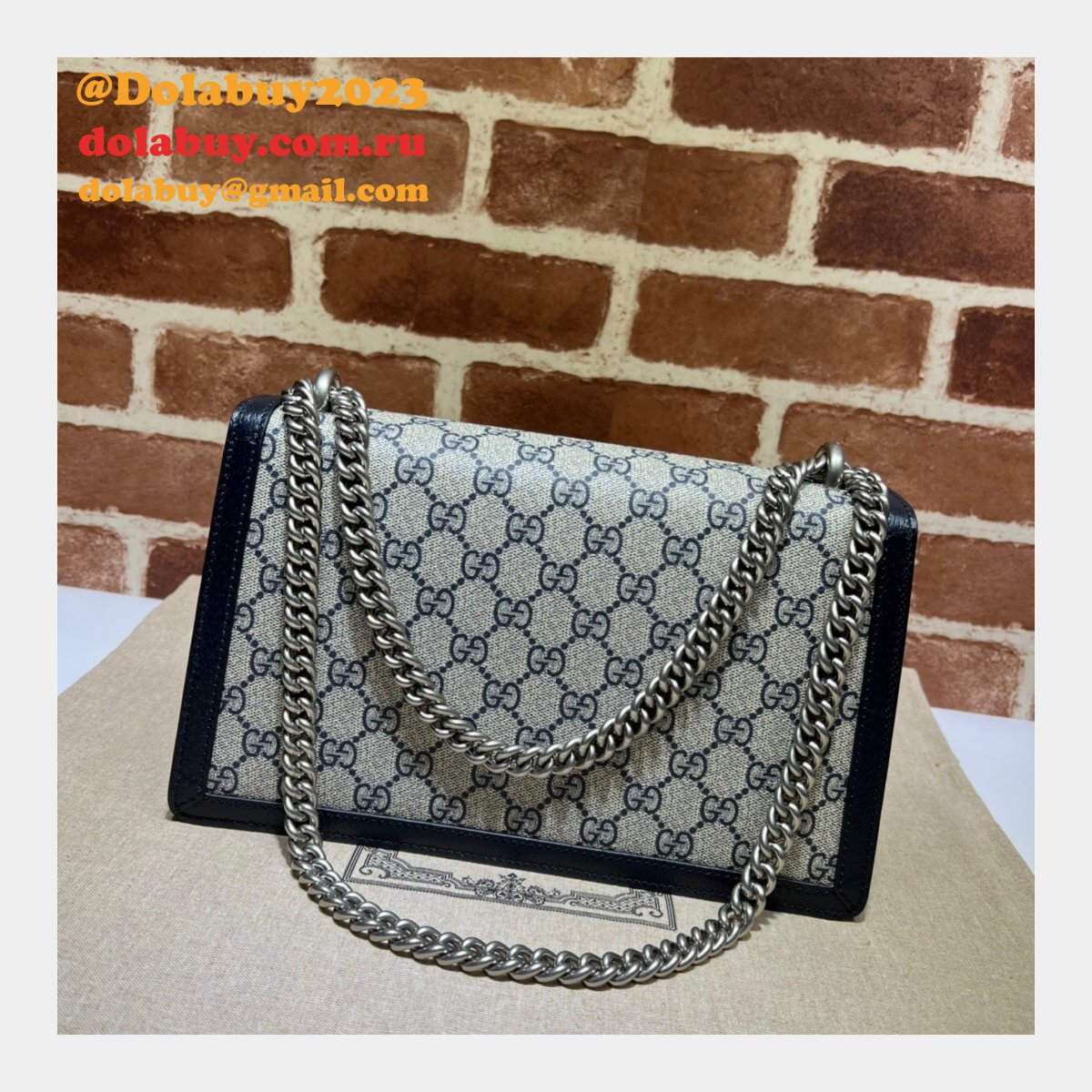 Copy Gucci 7 Star 400249 Dionysus small GG shoulder bag