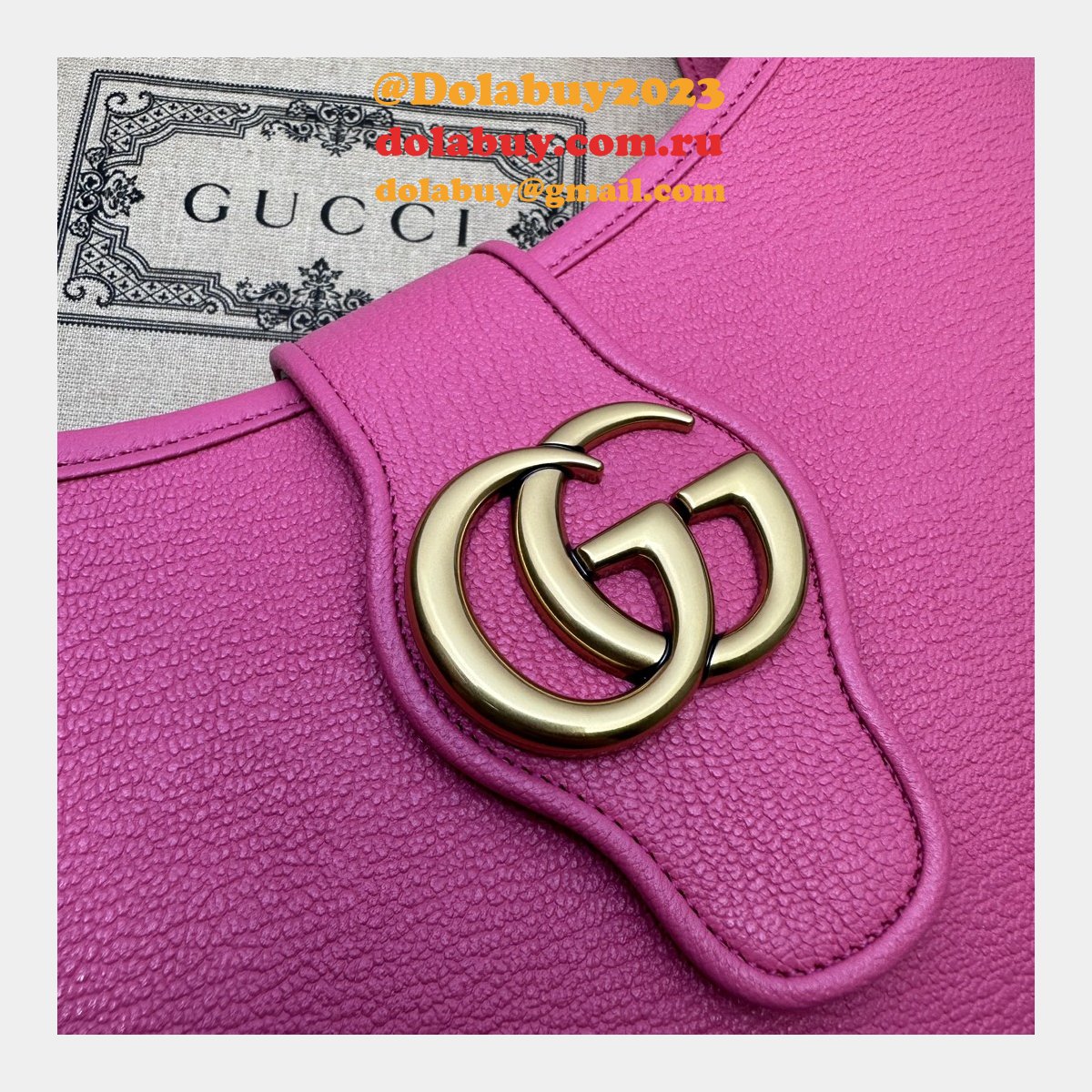 Gucci Inspired Aphrodite Half 726274 Replica Shoulder Bag