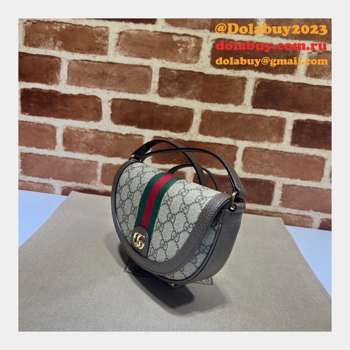 G*u*i high quality ophidia 757309 gg shoulder copy bag