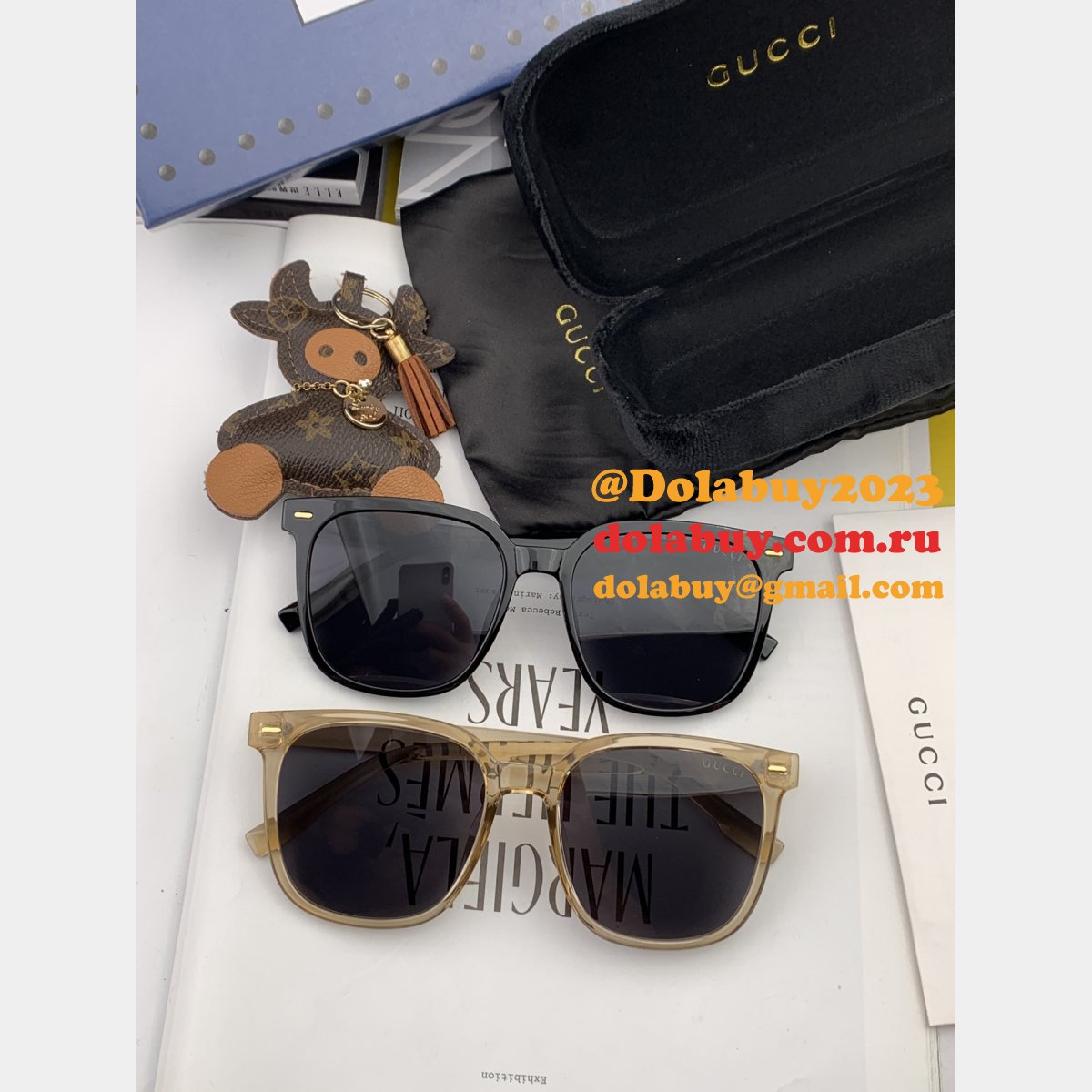 Luxury GUCCI 62025/25520/92026/32025/9369 SUNGLASSES