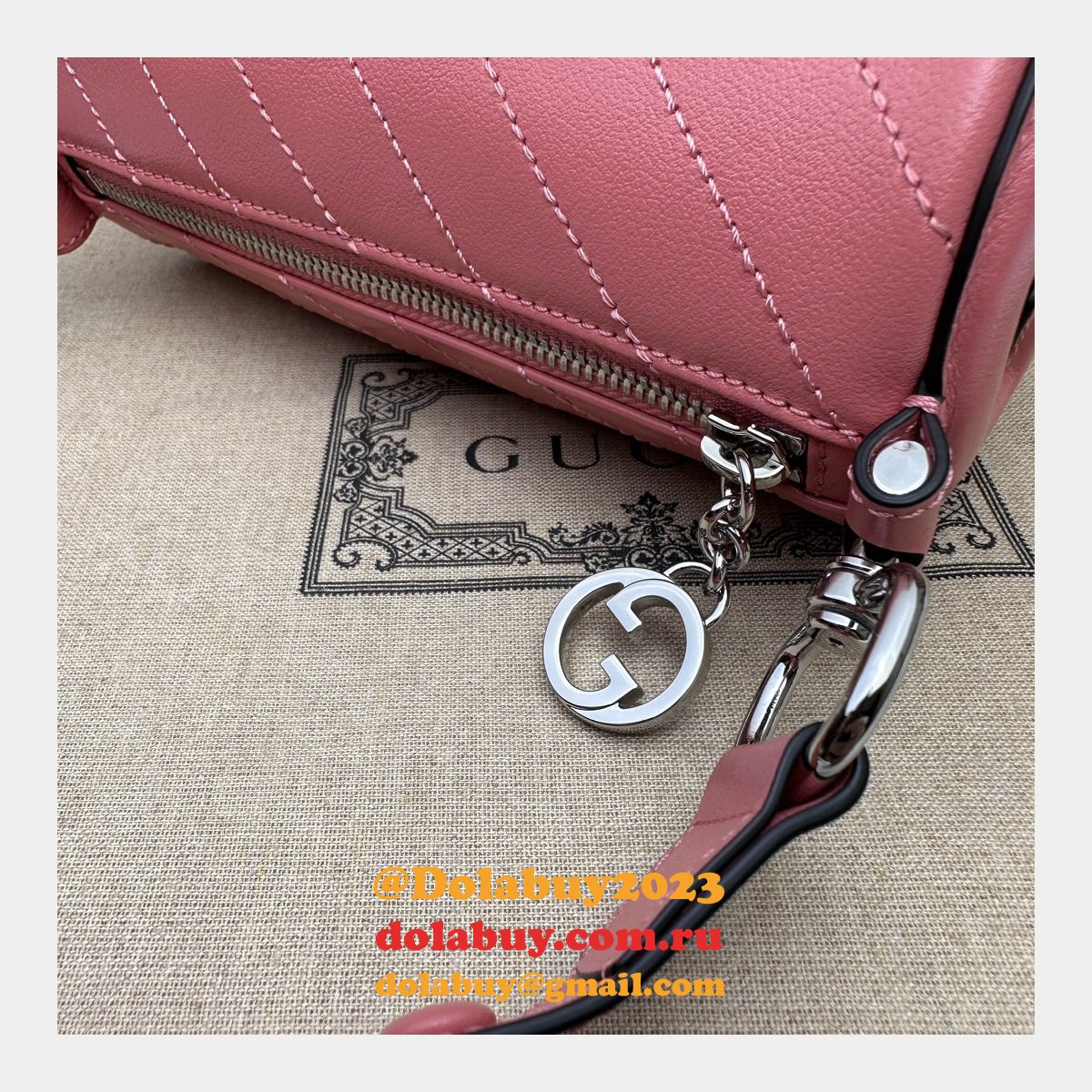 high quality 760170 blondie G*u*i shoulder perfect mini bag