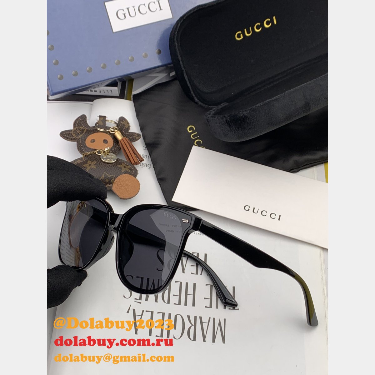 Luxury GUCCI 62025/25520/92026/32025/9369 SUNGLASSES