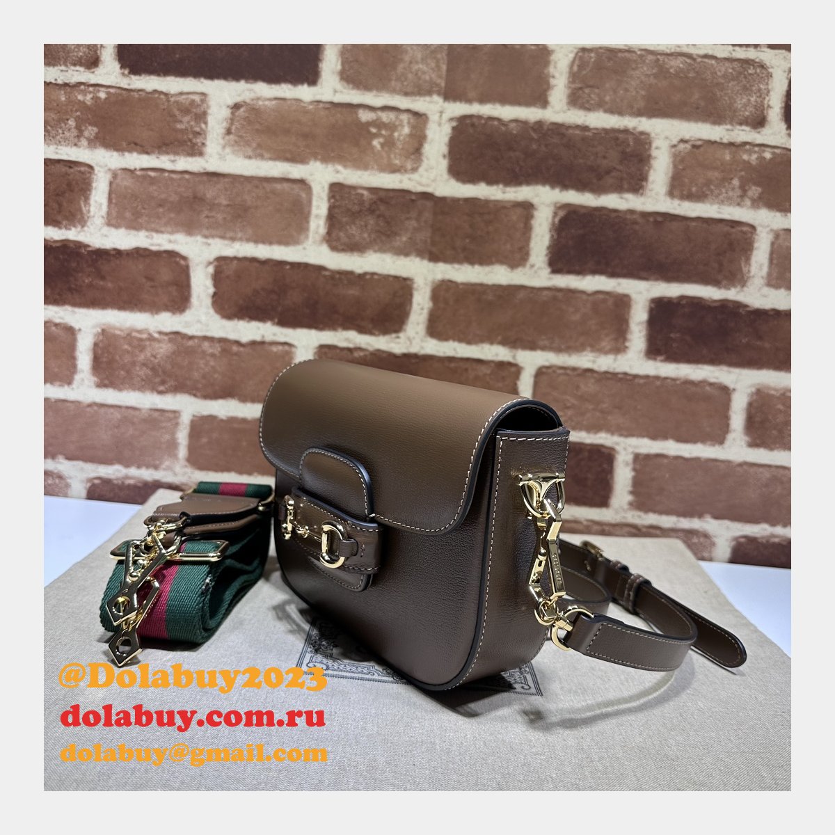 Horsebit 1955 Top Quality Gucci Replica 658574 Crossbody Bag