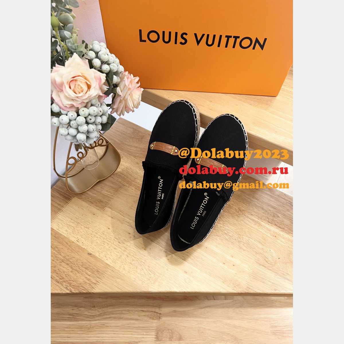 Perfect 1:1 Mirror LOUIS VUITTON ESPADRILLES women shoes