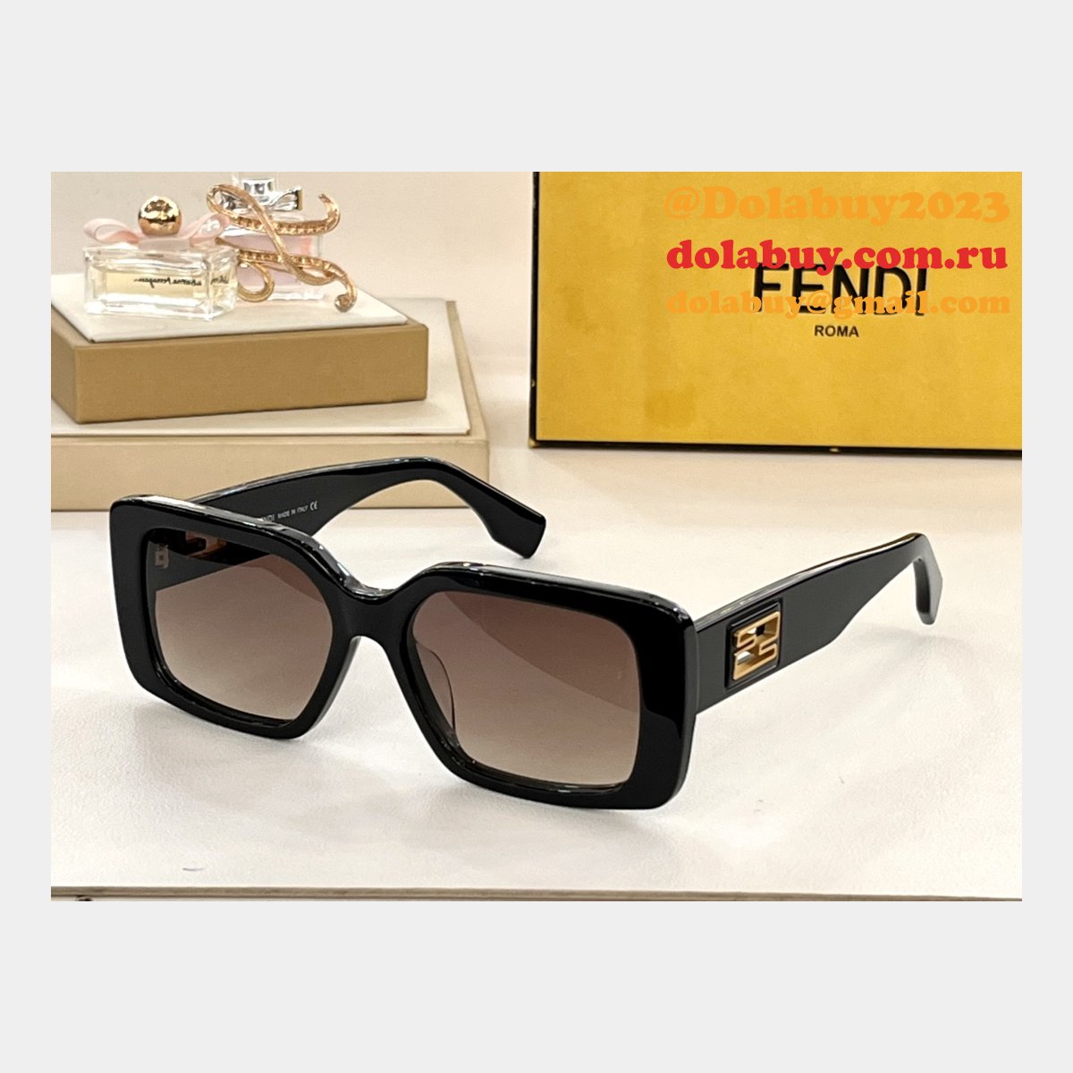 Fendi Inspired Original FD50072l /40128I High Quality Replica Sunglasses