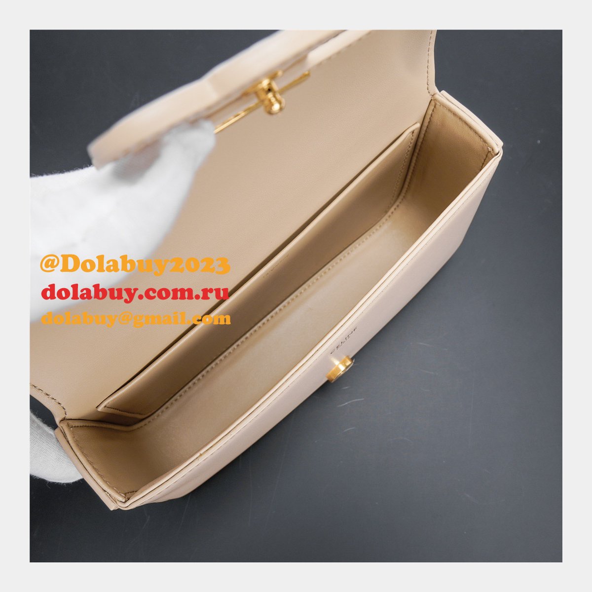 Fake Cheap Replica Celine Triomphe Handbags 21CM