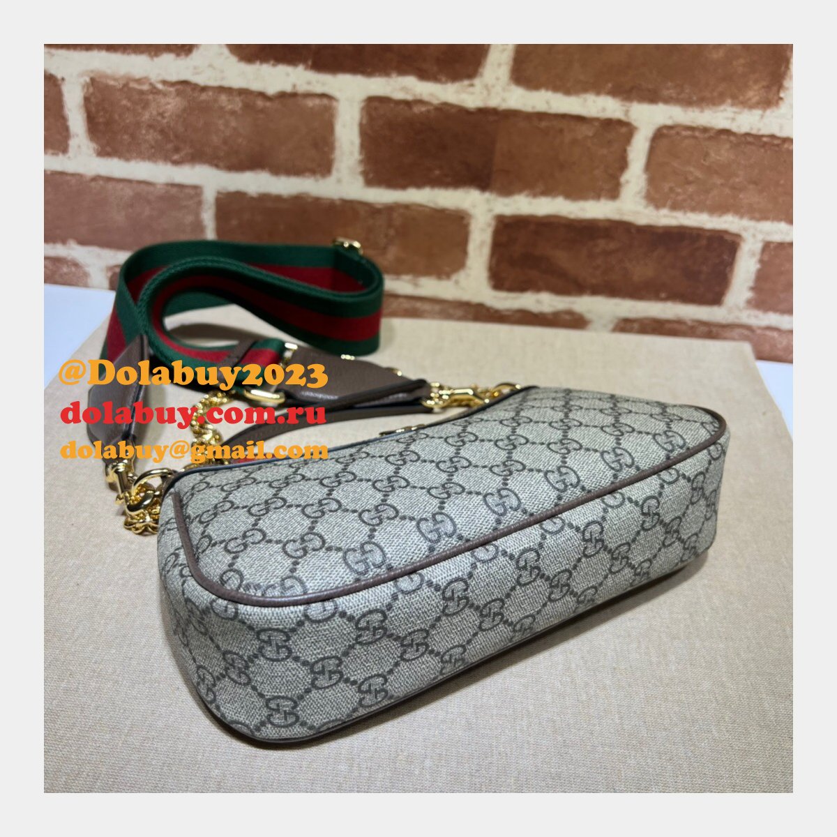 7 star G*u*i 735132 replicas ophidia gg high quality handbag