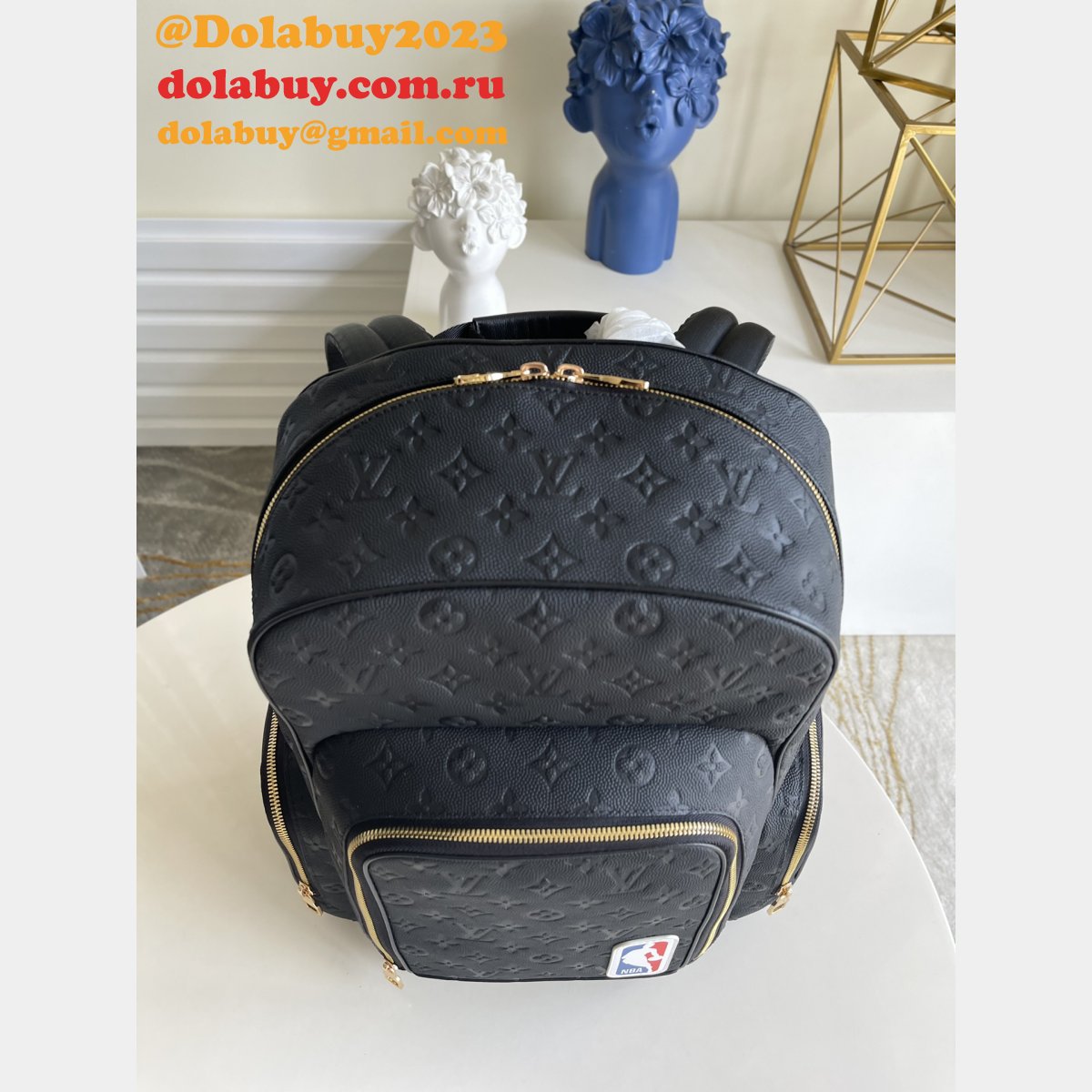 Fashion China Louis Vuitton LVxNBA Basketball Backpack M57972 Fake Bags