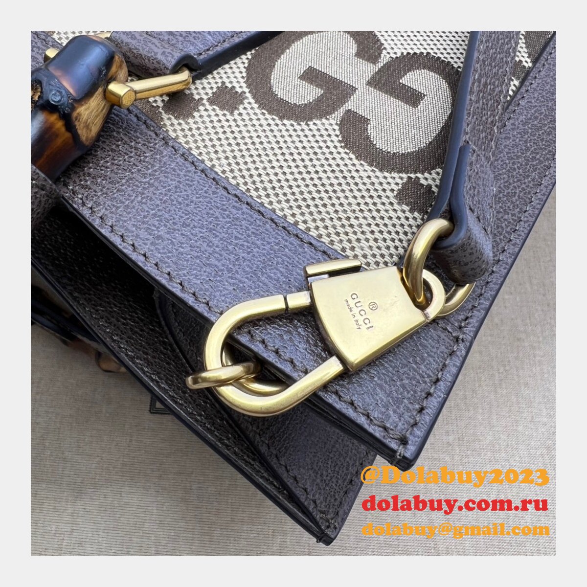 Best 25+ Deals for Gucci Replica Diana 655658 python tote bag