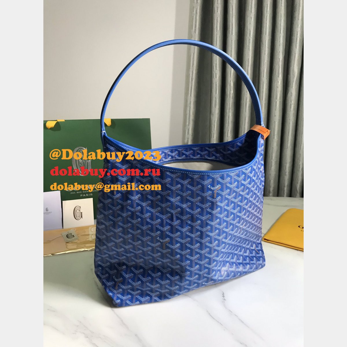 Designer Goyard Hobo Bohème Saint Louis Artois Replica Bag