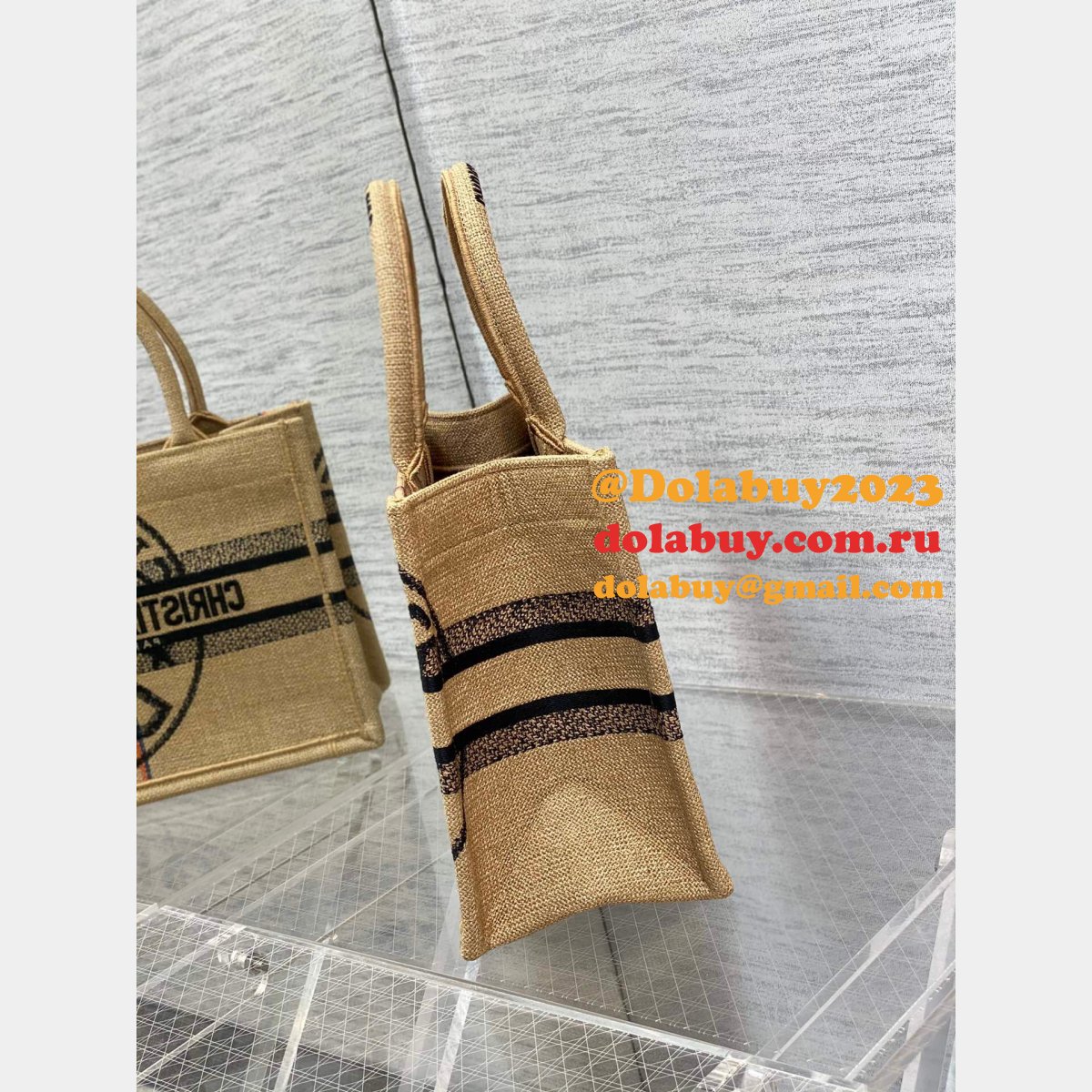 Fashion Designer Dior 1:1 quality CD Book Tote Bags