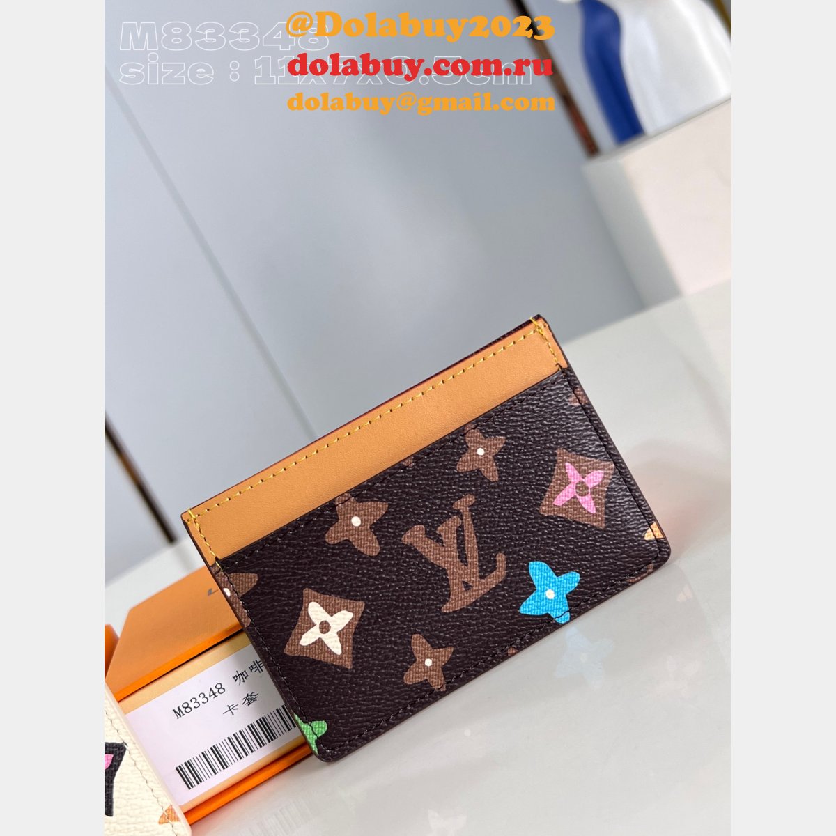 Card Holder Monogram Shop Louis Vuitton Dolabuy Mens M83348 Copy