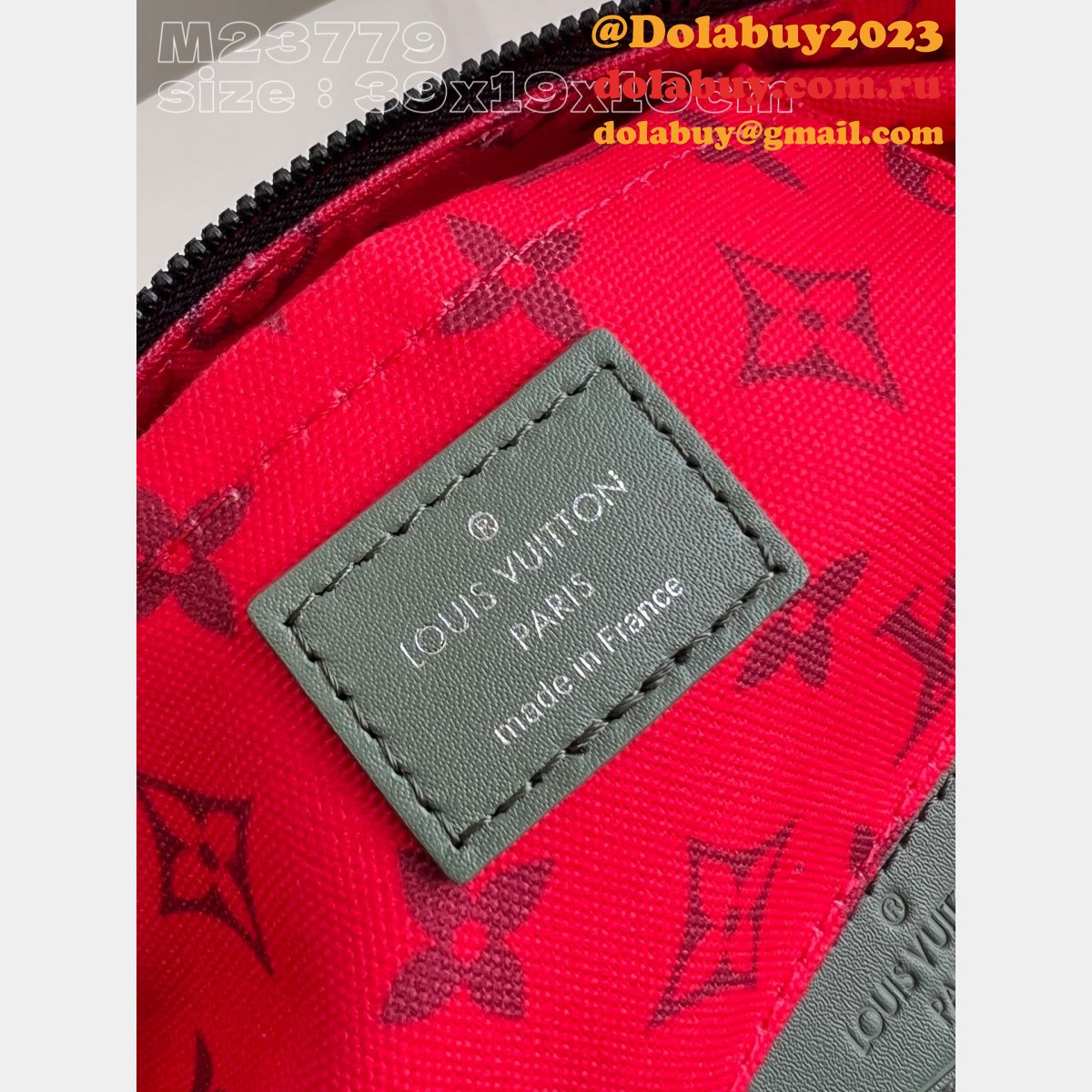 Hamac Bag Monogram M23779 Louis Vuitton Men Replica Bag