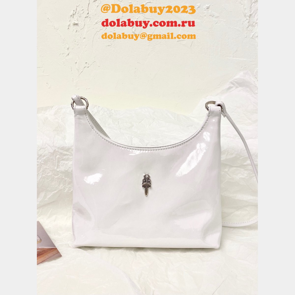 Designer Chrome Hearts Replica Cheap Viv Silver Hardware Bags