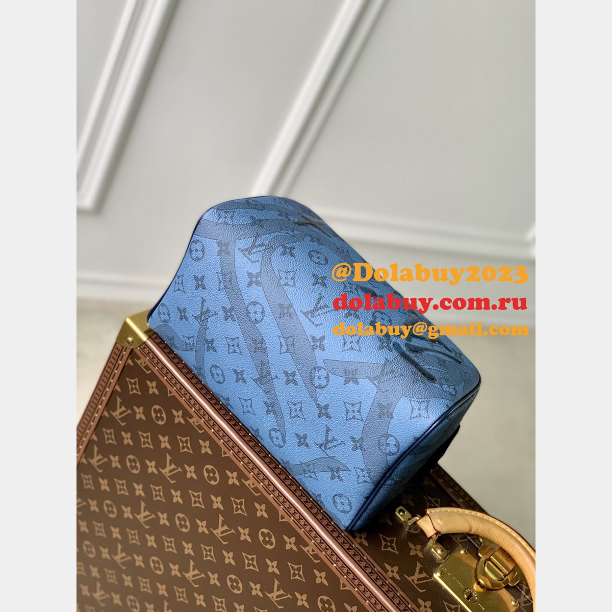 Dopp Kit Monogram 7 Star Replica M82337 Louis Vuitton Travel Bag