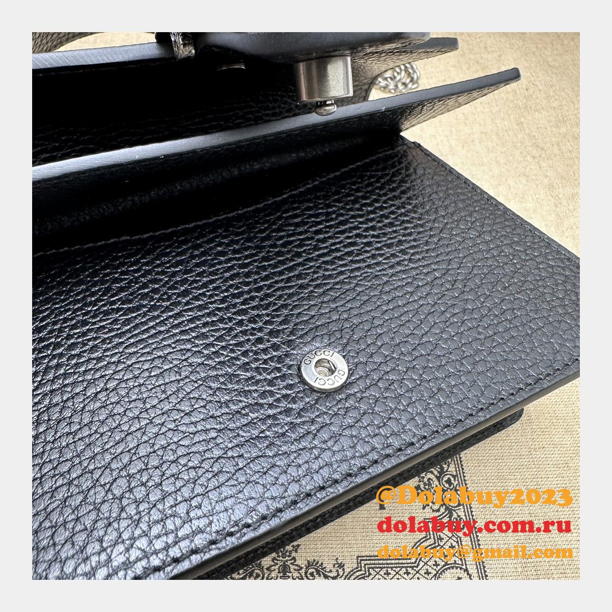 Gucci Wholesale Dionysus Supreme Top Handle Designer 752029 Bag