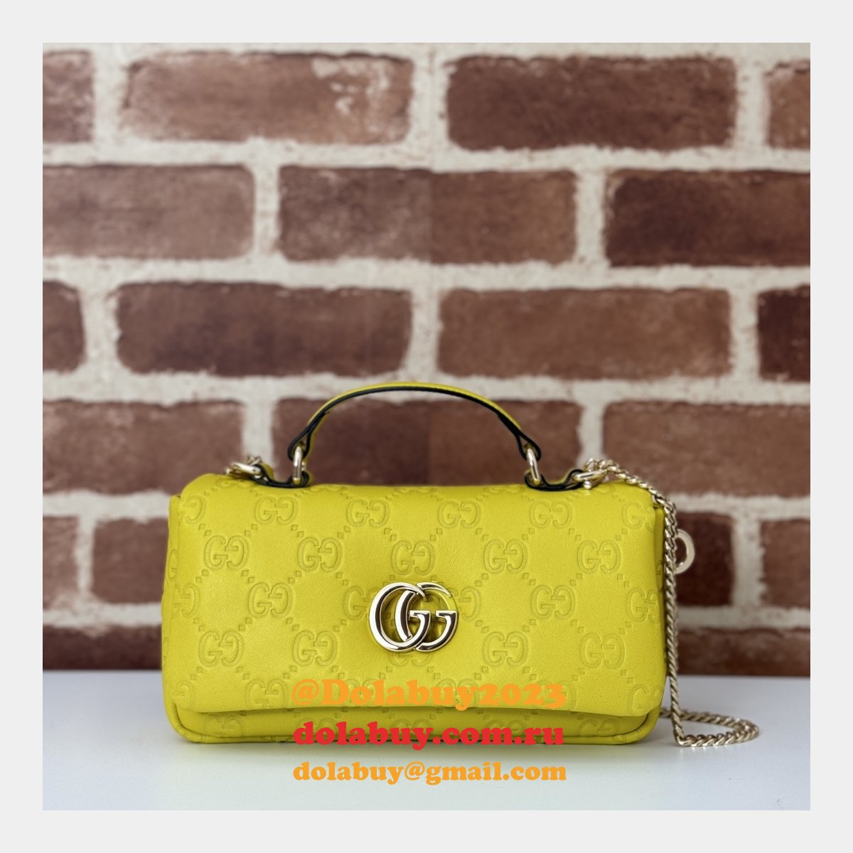 Gucci Duplicate GG Milano 806017 Top Handle High Bag