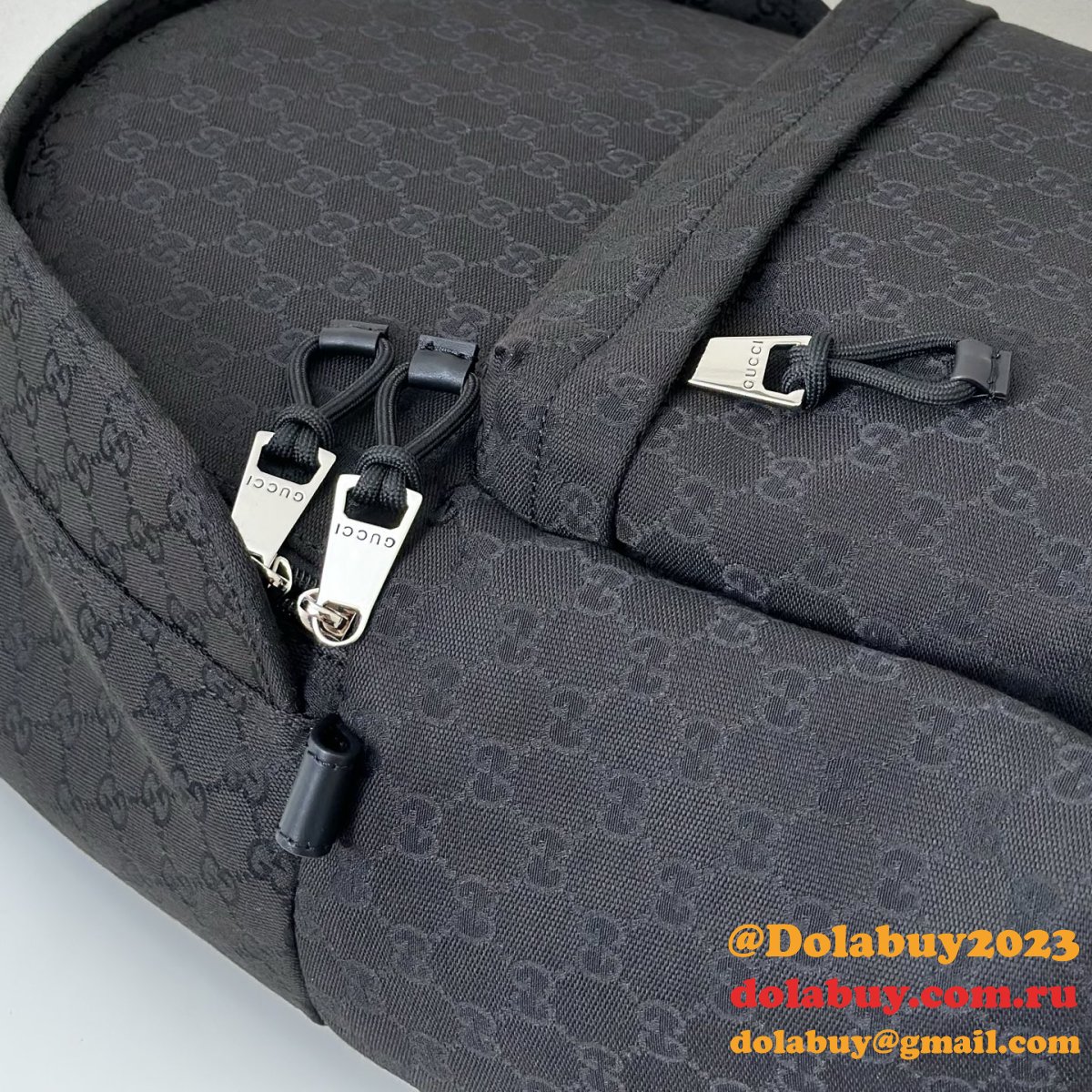 Gucci Medium GG Backpack With Web Men 824624 Replica Bag
