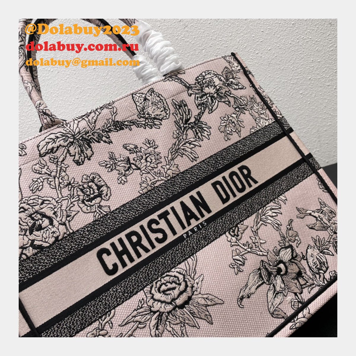 Perfect Designer DIOR CD BOOK TOTE Wholesale Inspired