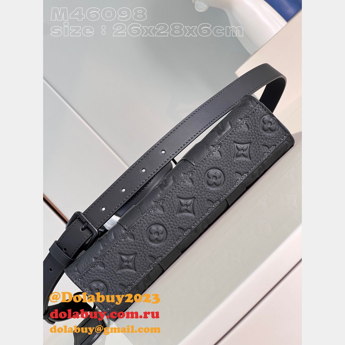 Knock Off UK Sac Plat Cross Louis Vuitton M46098 Black Bag