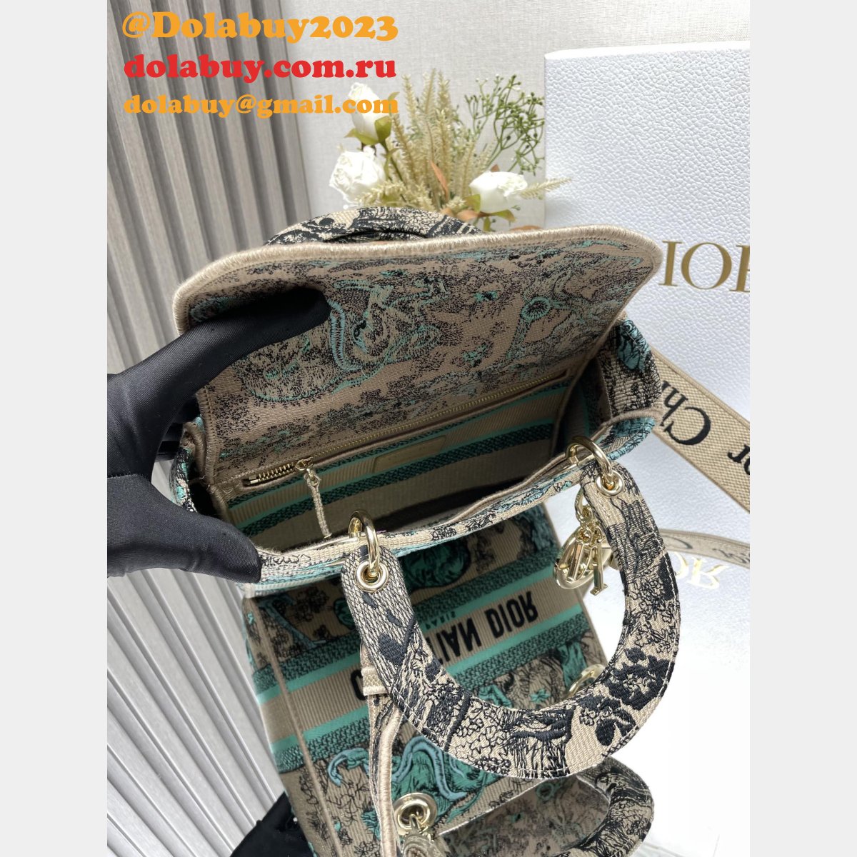 7 Star REPLICA LADY DIOR UK 24CM SHOULDER BAGS