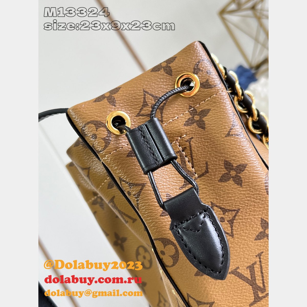 Louis Vuitton Duplicate Noé Trunk M13324 Monogram Reverse 7 Star Bag