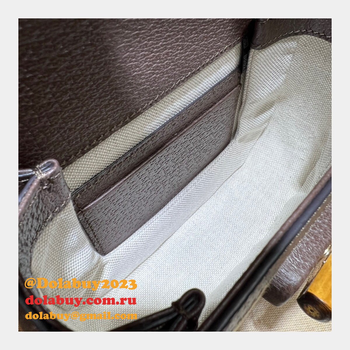 Best Dolabuy Replica Gucci Mini jumbo GG bag 686864 Bamboo